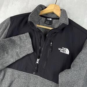 The North Face Sun Rise Quarter Zip Sweatshirt Fleece Gray Men Size S Gorpcore